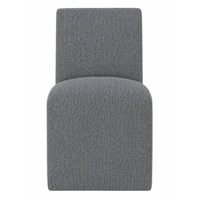 Choices - Upholstered Chairs Upholstered Side Chair Navy Tweed