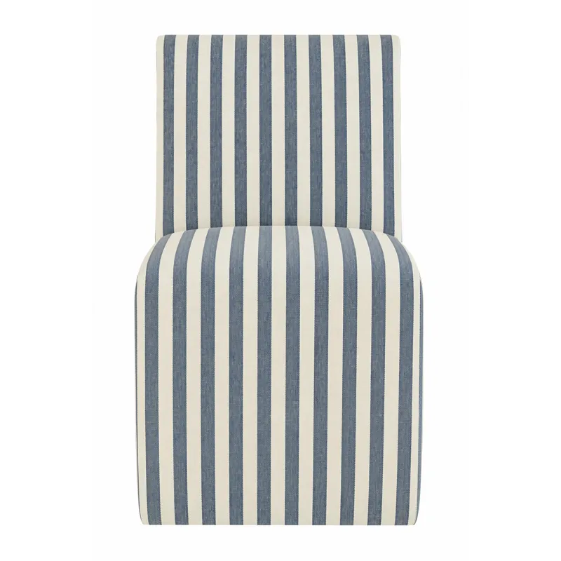 Choices - Upholstered Chairs Upholstered Side Chair Blue Stripe