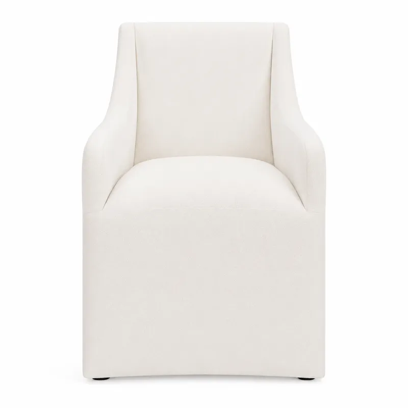 Choices - Upholstered Chairs Upholstered Arm Chair Pure White