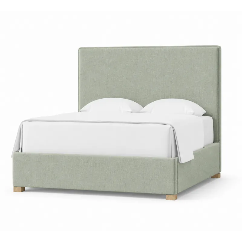 Choices Amelia Upholstered Bed Forest Green - King