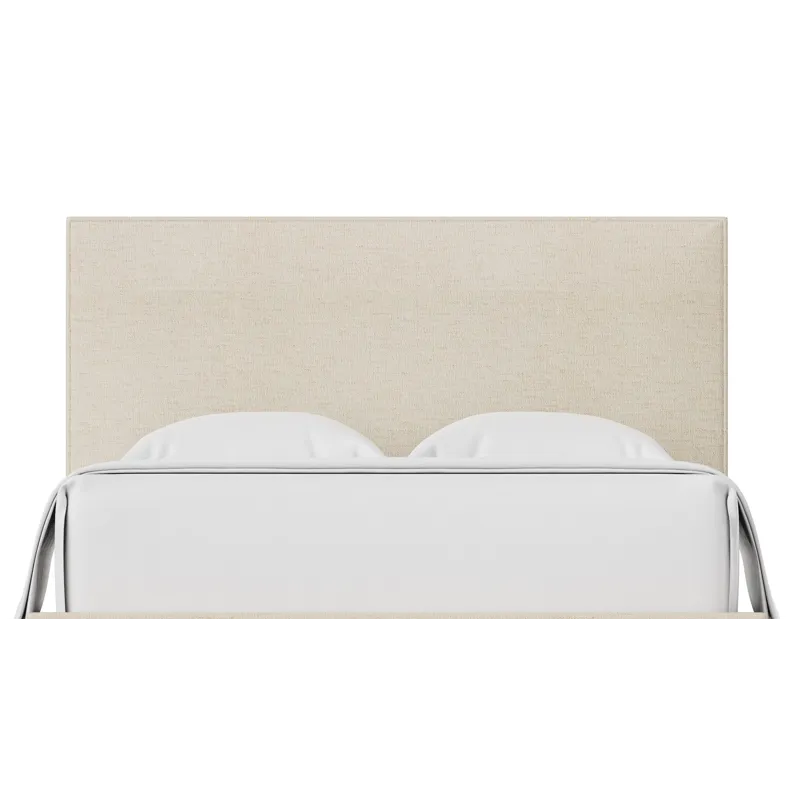 Choices Ivory Crm Amelia Upholstered Headboard - King