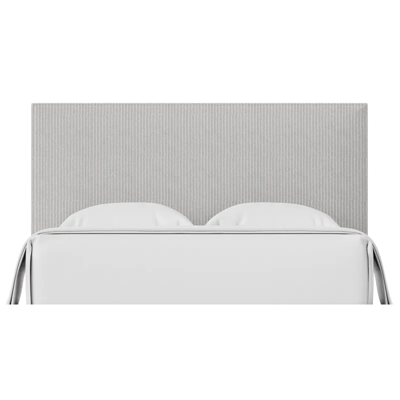 Choices Grey Stripe Amelia Upholstered Headboard - Queen