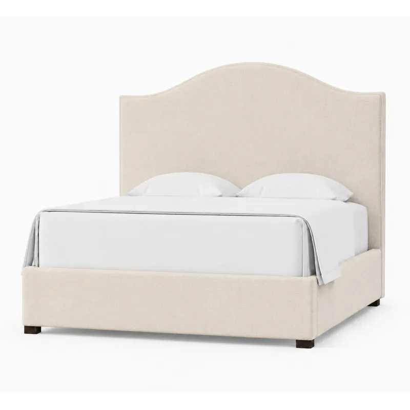 Choices Emily Upholstered Bed Ivory Cream - King