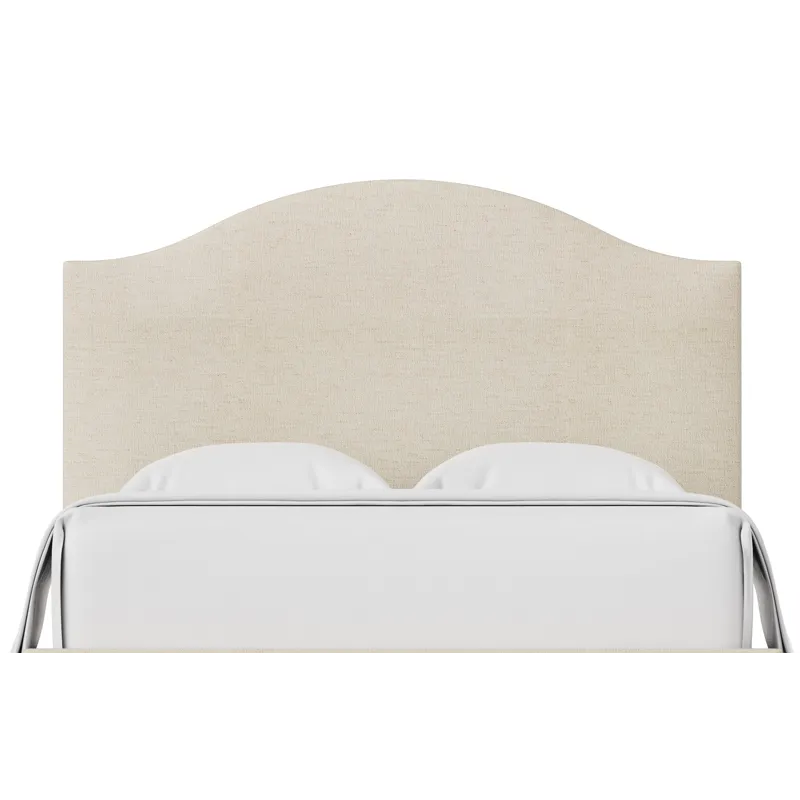 Choices Ivory Cream Emily Upholstered Headboard - Queen