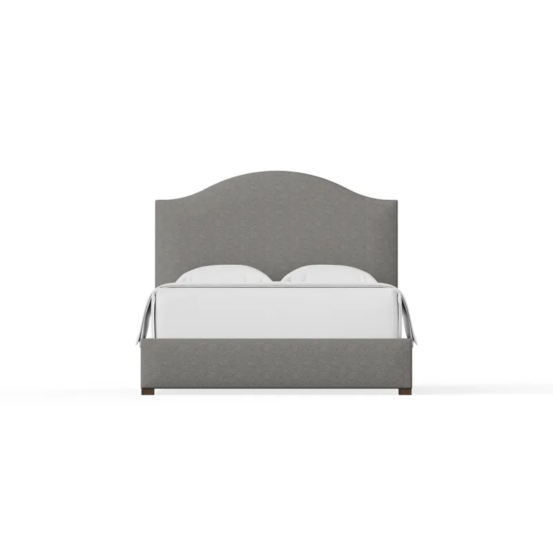 Choices Mocha Emily Upholstered Headboard - Queen