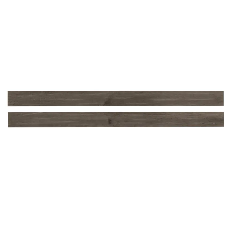 Custom Express-Driftwood Grey Wood Rails - King