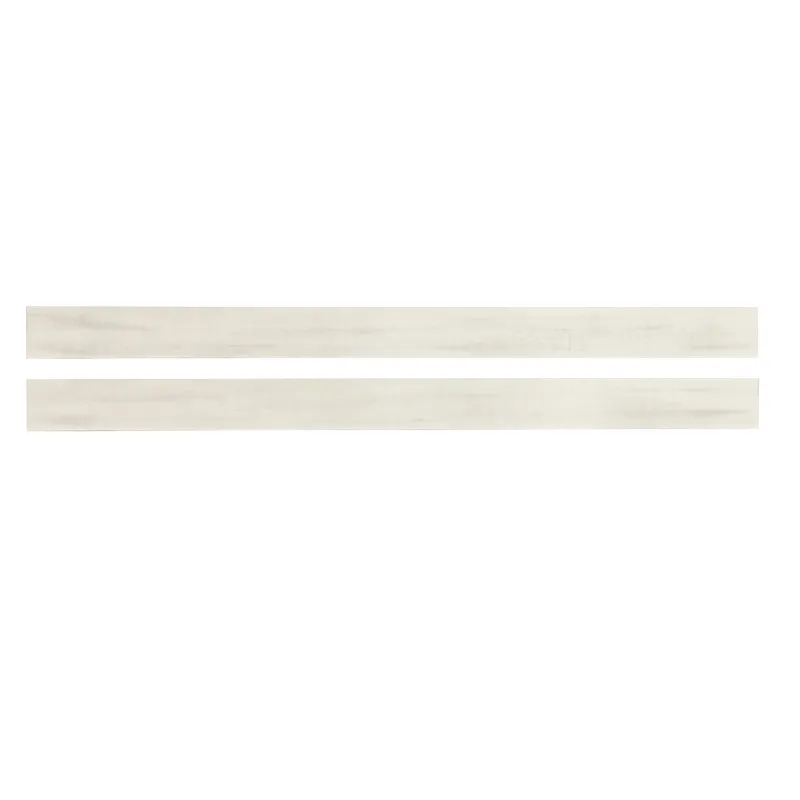 Custom Express-Weathered White Wood Rails - Queen