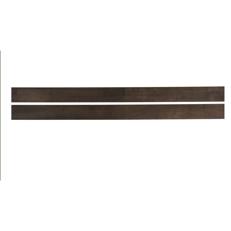 Crafted Cherry-Dark Wood Rails - California King