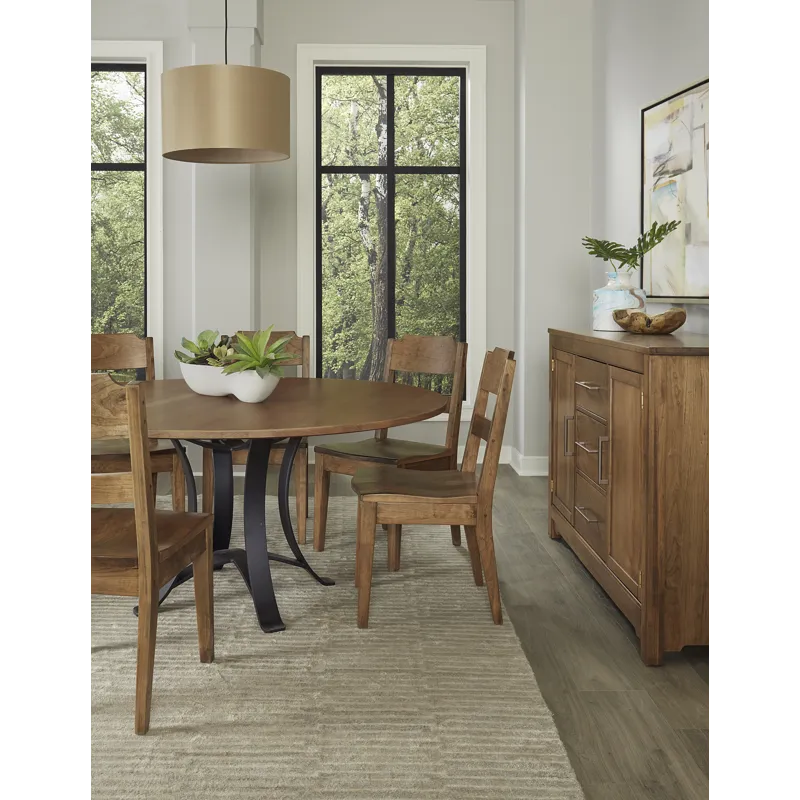 Crafted Cherry Dining-Medium Round Table Top 60" W 1" Top