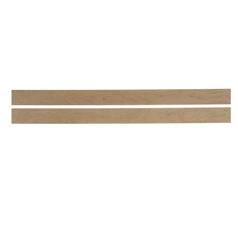 Crafted Cherry-Bleached Wood Rails - Queen