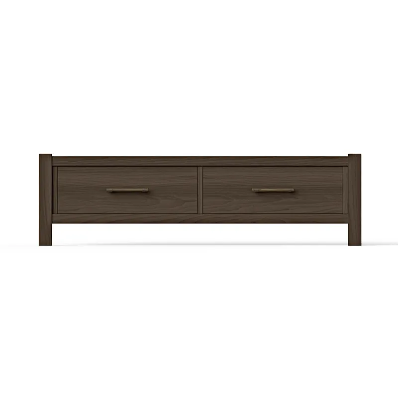 Pure Maple-Maple Syrup Storage Footboard - King