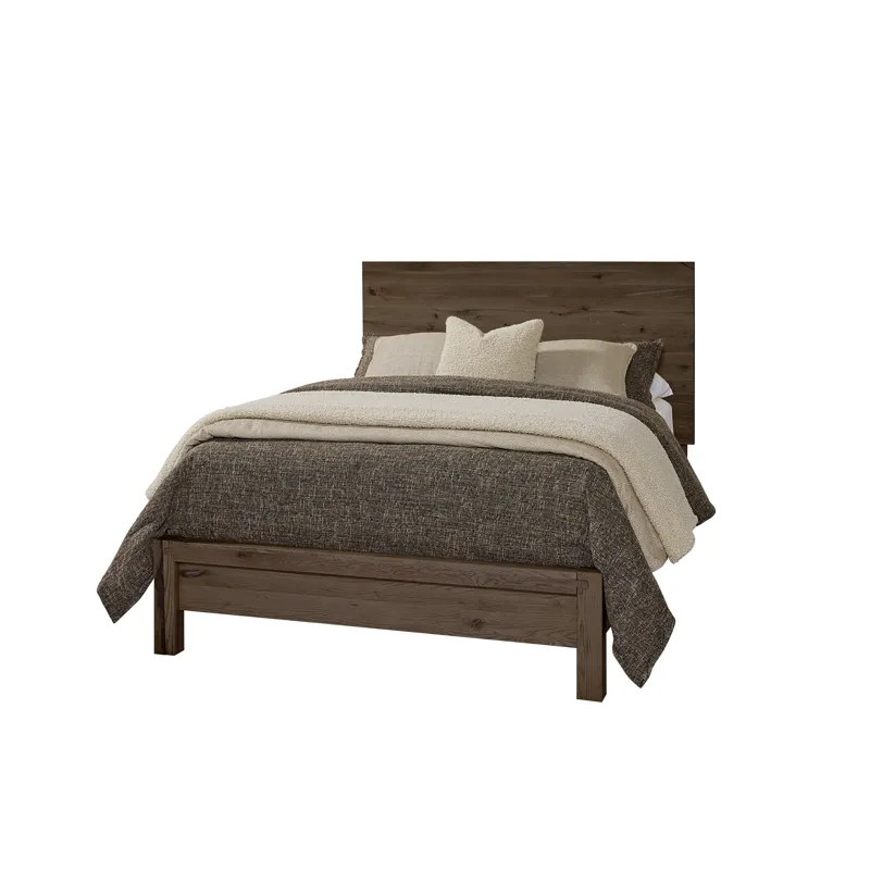 Joinery-Espresso Oak Plank Bed - King