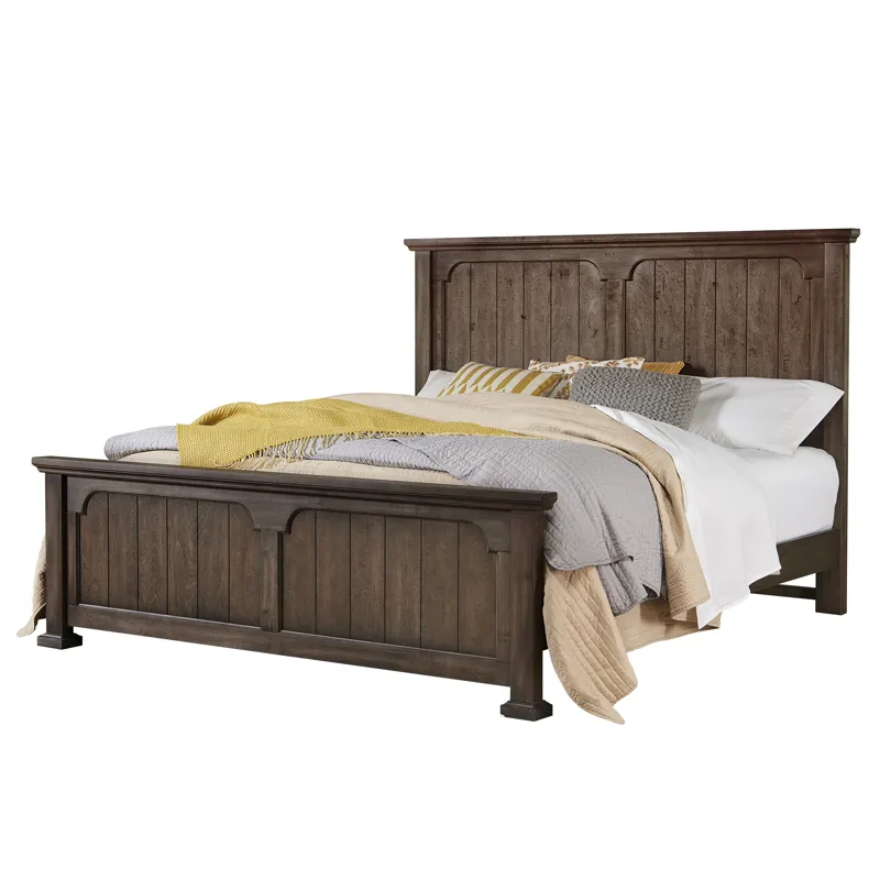 Joinery-Espresso Oak Poster Bed - King