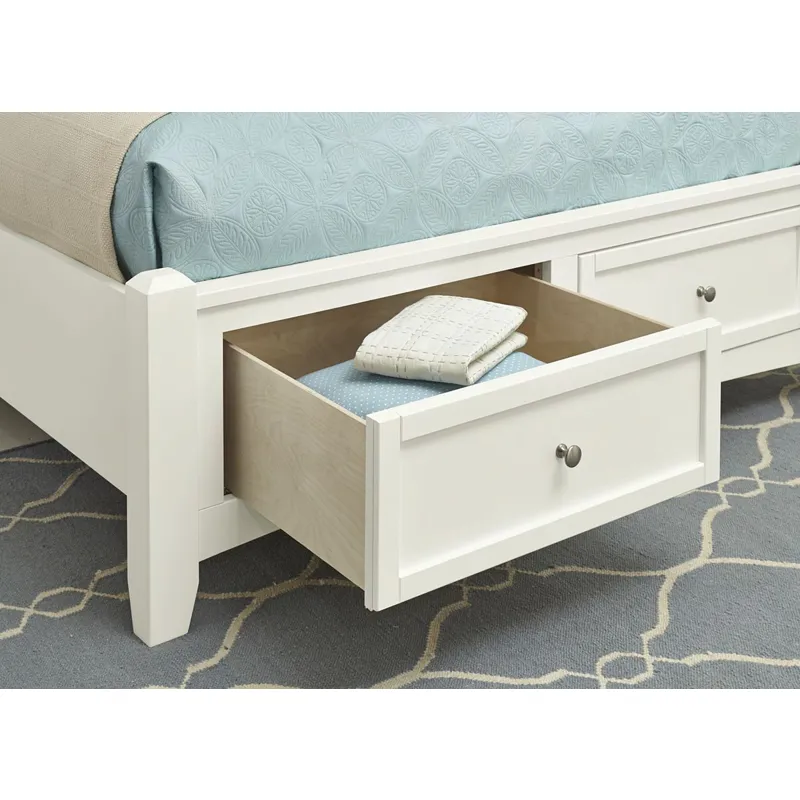 BB Bonanza-White Mansion Storage Bed