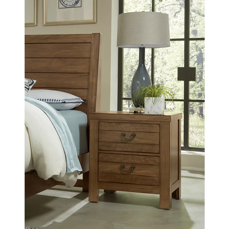 NIGHT STAND - 2 DRWR w/USB  Room Scene