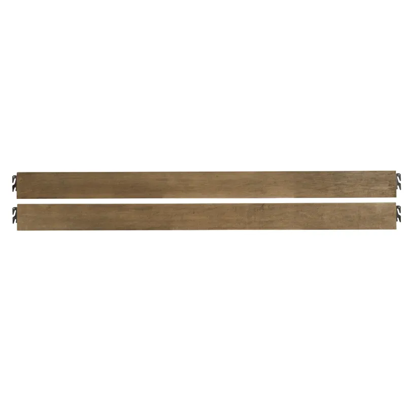 Crafted Oak-Natural Ben\'s Wood Rails & - Queen/King