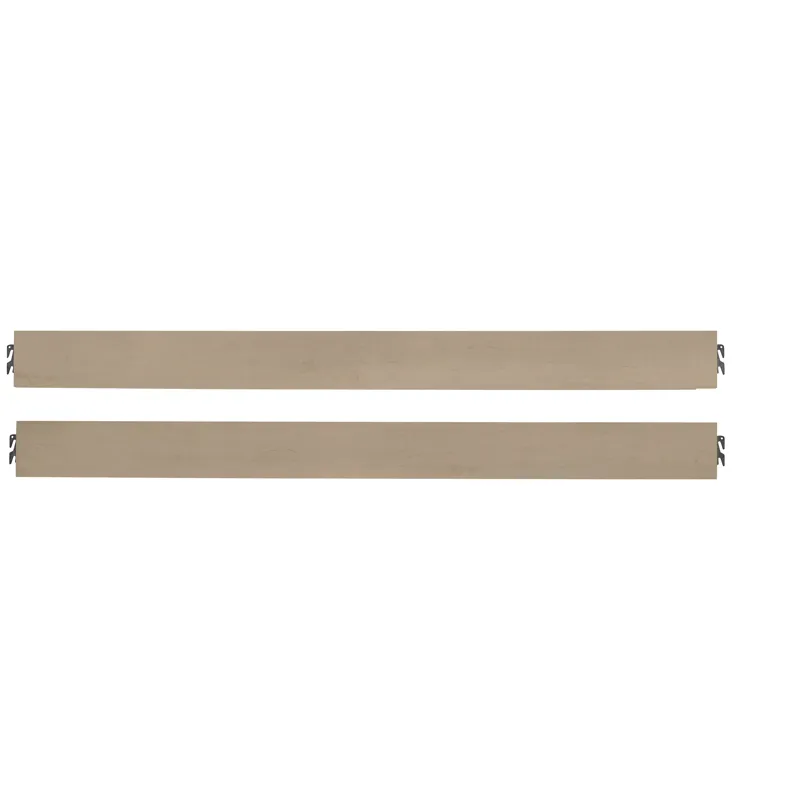 Woodbridge-Clear Maple Wood Rails & - Queen/King