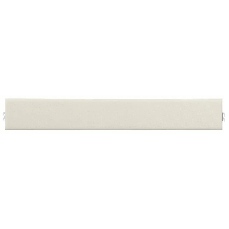 Tide & Timber-Clear Oak Linen Upholstered Rails & - Queen/King