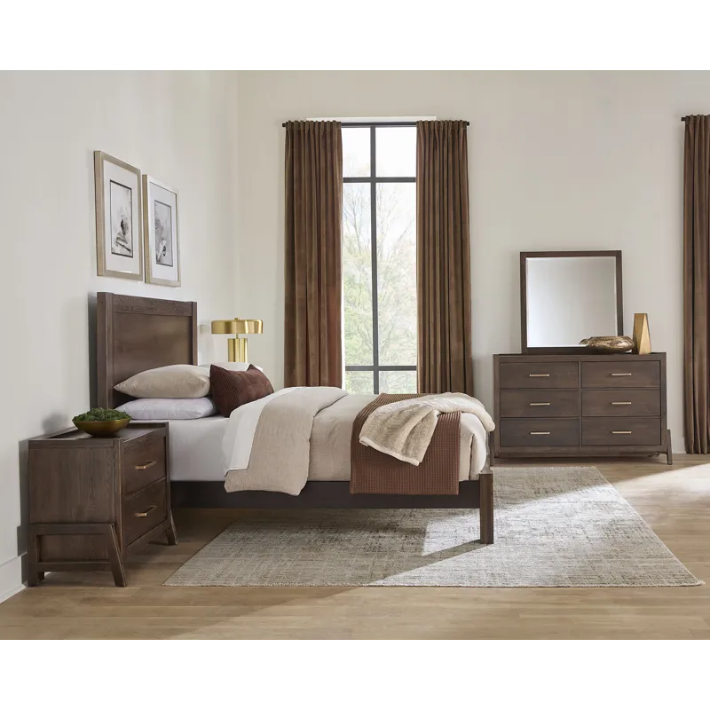 Mercer Street-Dark Roast Dresser 6 Drawer