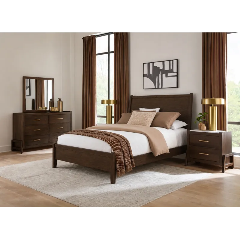 Mercer Street-Dark Roast Dresser 6 Drawer