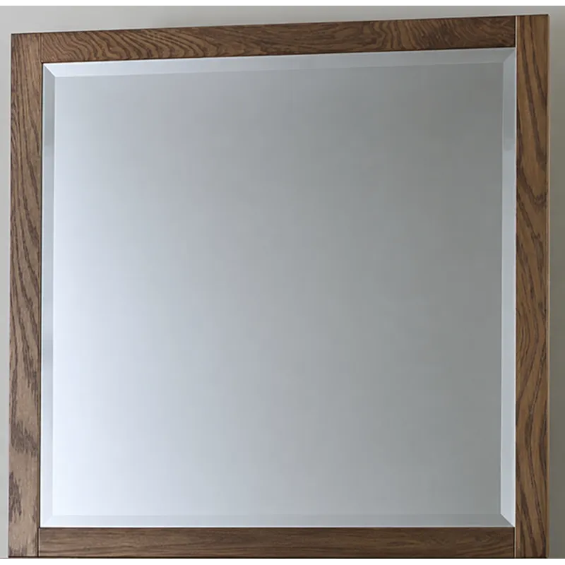 Mercer Street-Pecan Finish Landscape Mirror