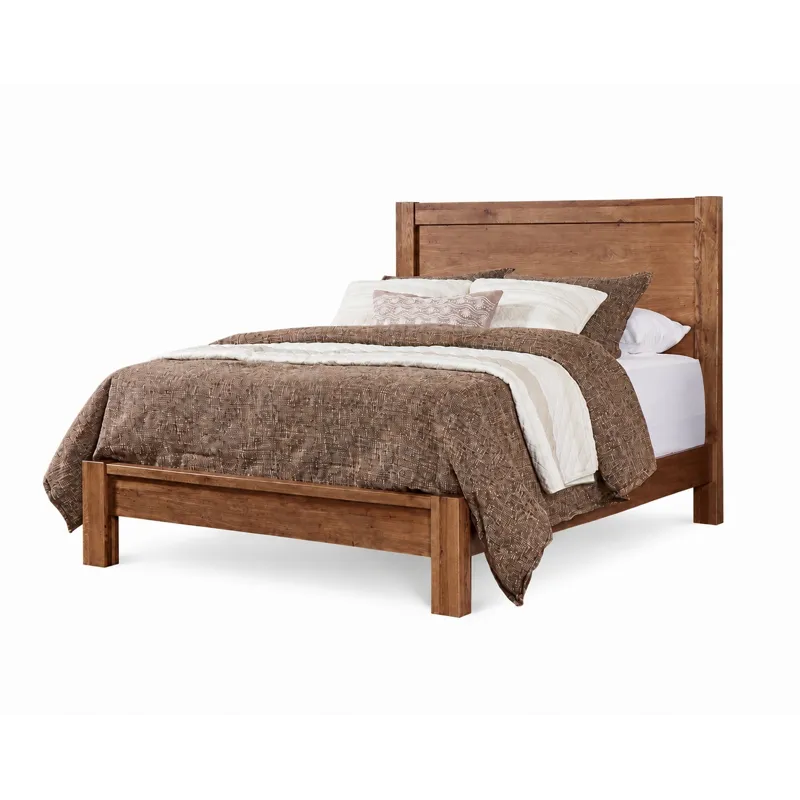 Mercer Street-Pecan Finish Heavy Poster Headboard - King