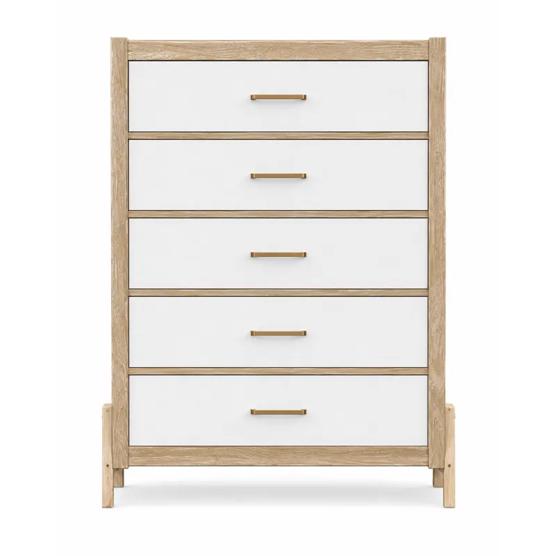 Mercer Street-Linen Finish Chest 5 Drawer