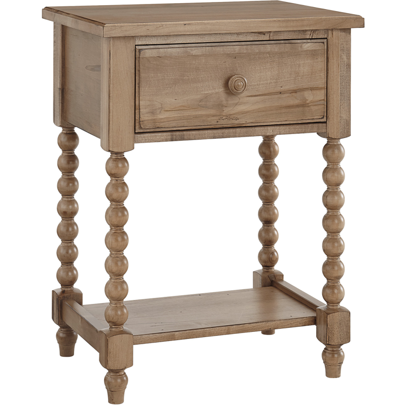 Leg Night Table Natural Maple By Vaughan Bassett 182 227 Leg Night Table Natural Maple By