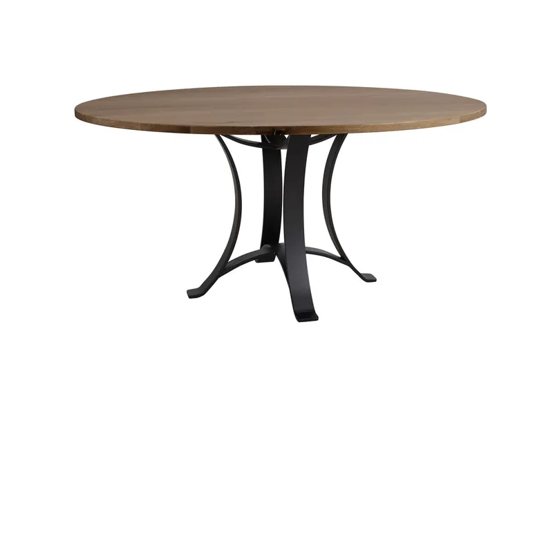 Dovetail Dining-Natural Round Table Top 48" W 1" Top