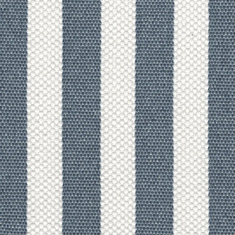 Tide &amp; Timber-Clear Oak Blue Stripe Upholstered Headboard - King