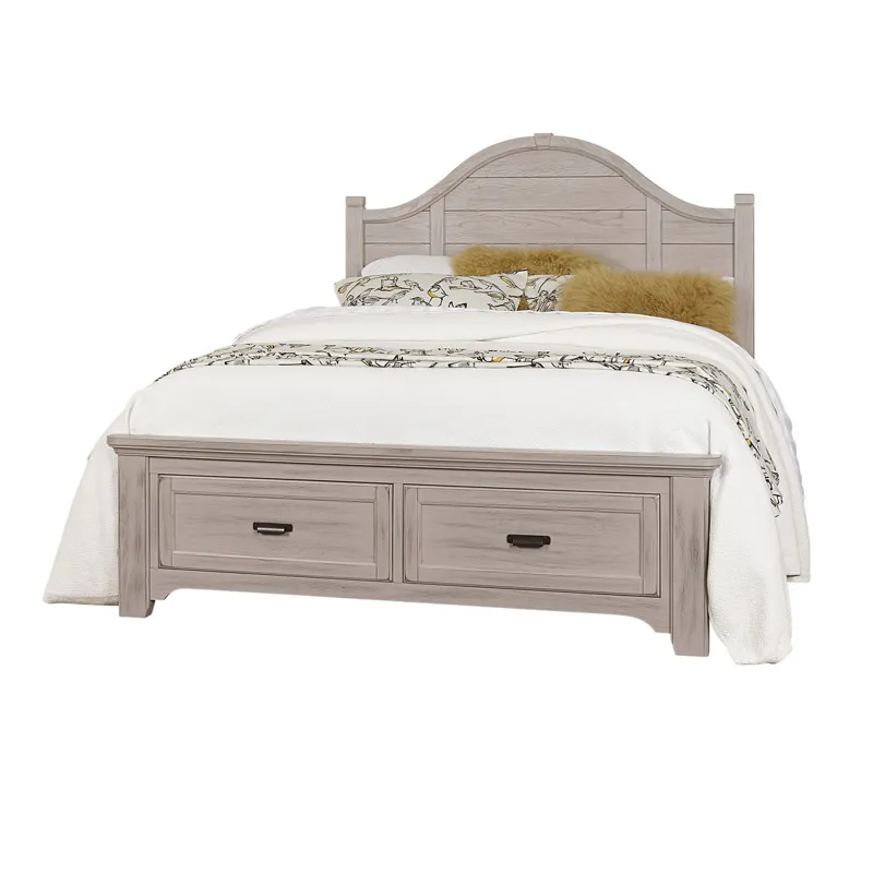 Bungalow Full Arch Storage Bed -Dover Grey/Folkstone