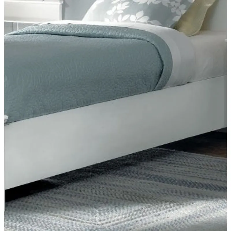 King Panel Storage Bed