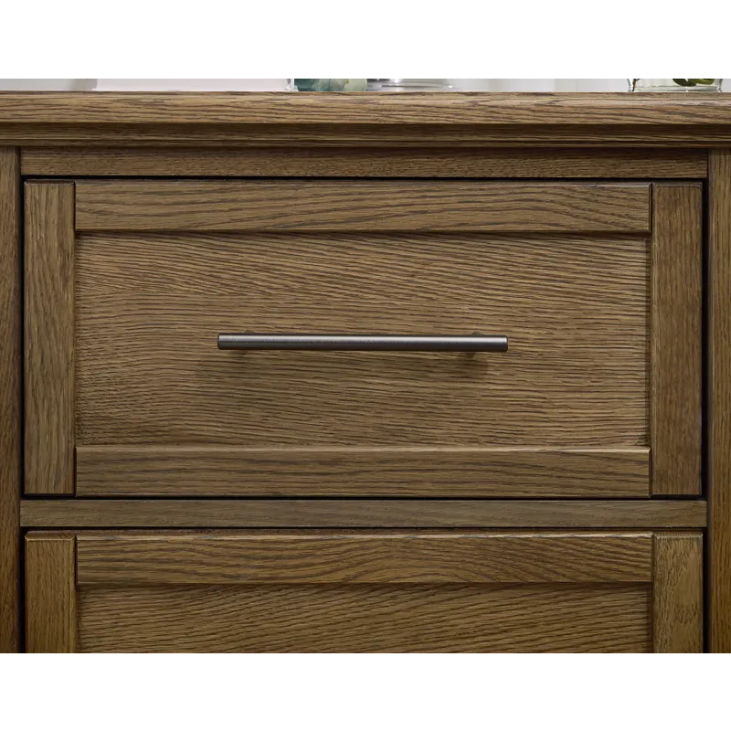 BB Jamestown Oak-Natural Triple Dresser 8 Drawer