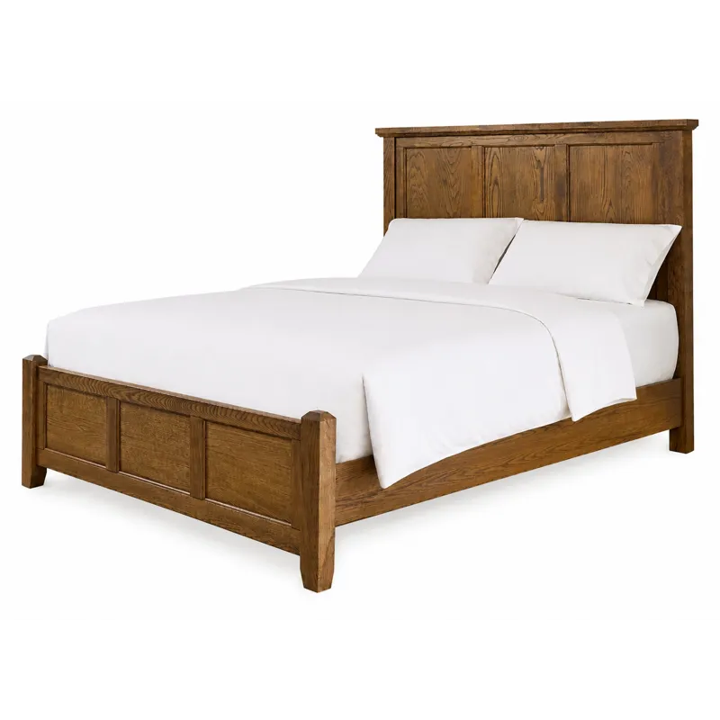 BB Jamestown Oak-Natural Mansion Headboard - King/California King