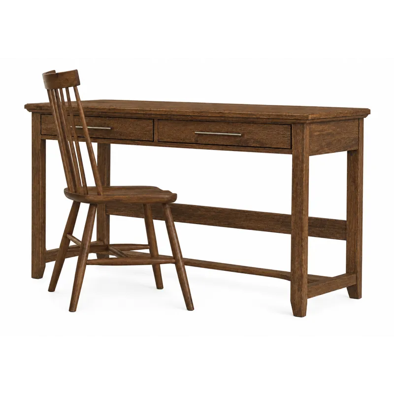 BB Jamestown Oak-Natural Desk W Charging Station