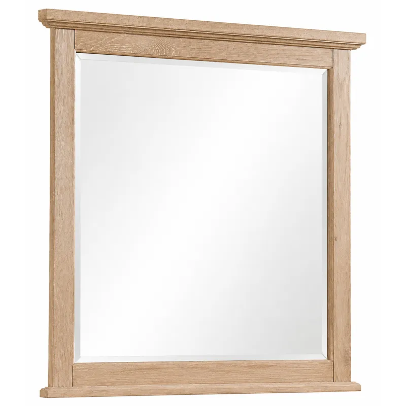 BB Jamestown Oak-Bleached Small Landscape Mirror