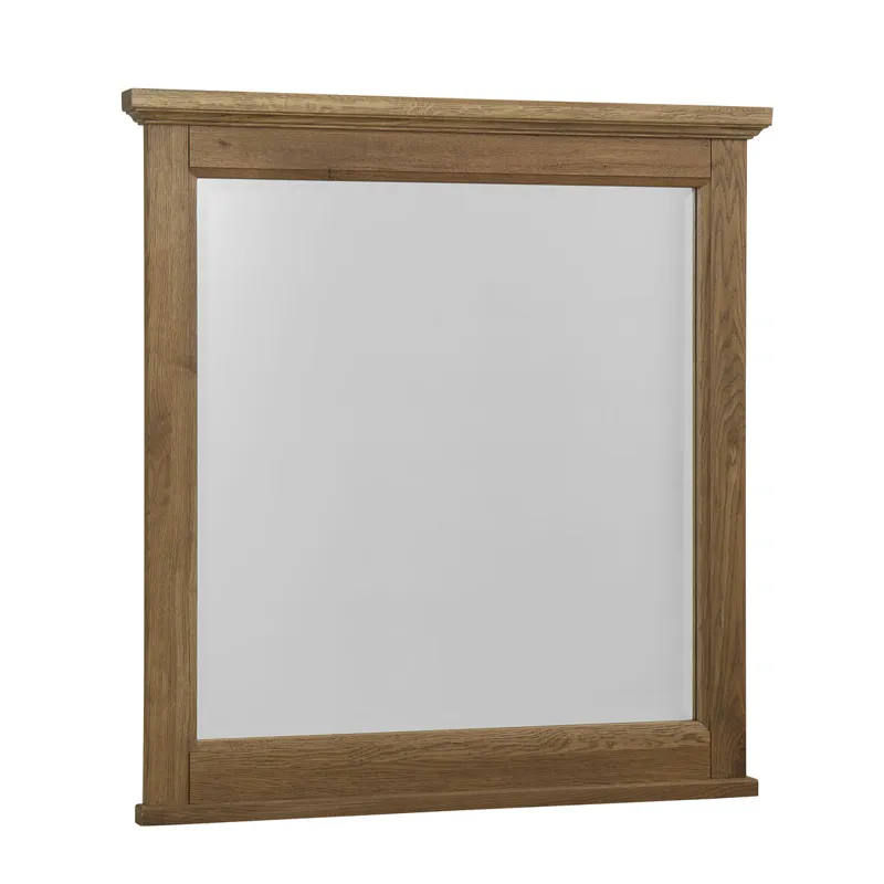 Fulling Mill-Natural Oak Landscape Mirror