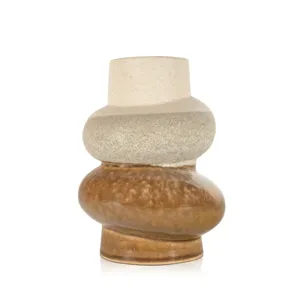 Molokai Ceramic Table Vase, Small