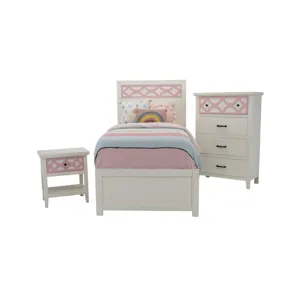 Kate Pearl Twin Bed