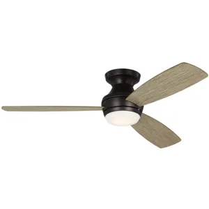 Ikon 52" Semi Flush LED Ceiling Fan