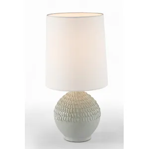 Morava 17" Hand Carved Table Lamp