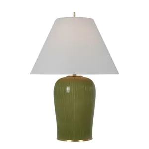 Opera 30" Table Lamp - Light Olive