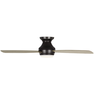 Ikon 52" Semi Flush LED Ceiling Fan
