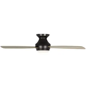 Ikon 52" Semi Flush LED Ceiling Fan