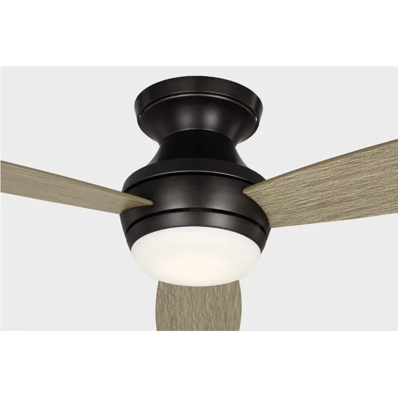 Ikon 52" Semi Flush LED Ceiling Fan
