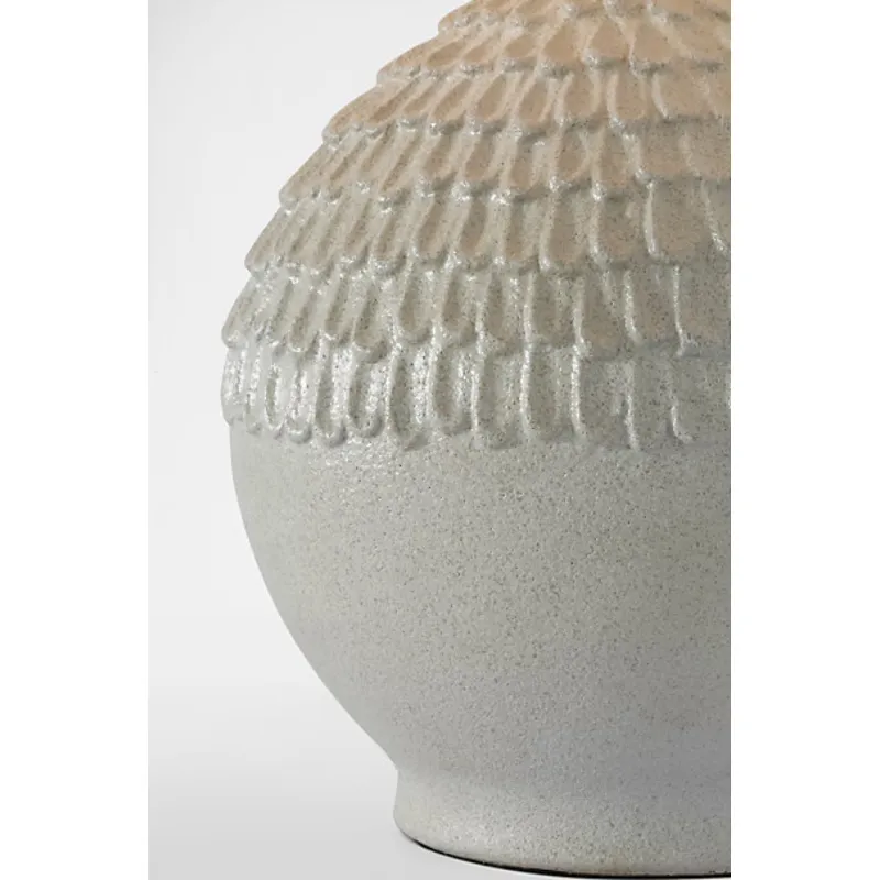 Morava 17" Hand Carved Table Lamp