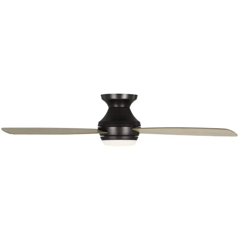 Ikon 52" Semi Flush LED Ceiling Fan