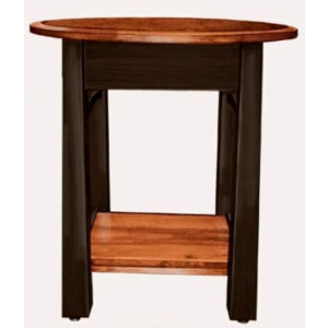 Madison Bow Round End Table
