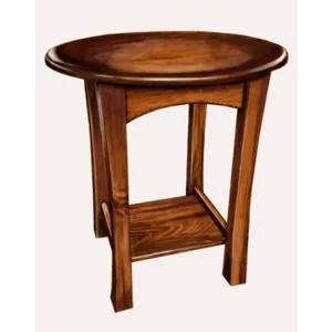 Greenfield Round End Table