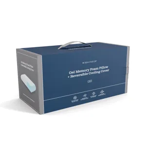 Weekender Gel Memory Foam Pillow + Reversible Cooling Cover